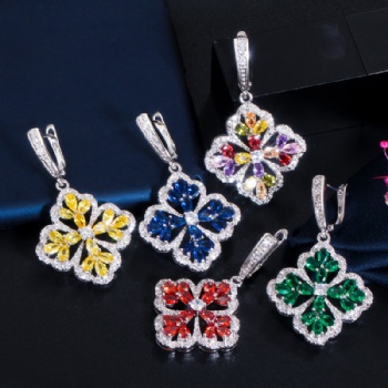 Wholesale Bridal Cubic-Zircon-Earrings-E1222