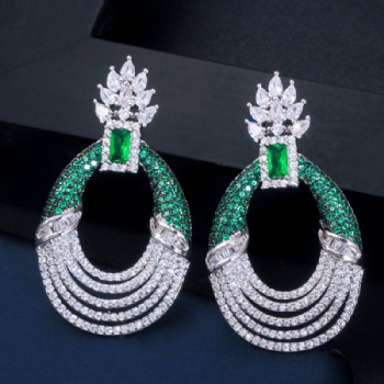 Wholesale Bridal Cubic-Zircon-Earrings-E1223