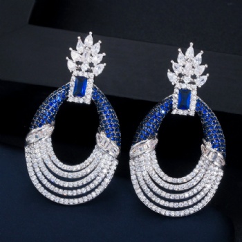 Wholesale Bridal Cubic-Zircon-Earrings-E1223