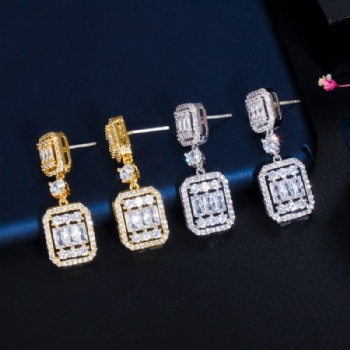 Bridal jewelry Cubic-Zircon-Earrings-E1236