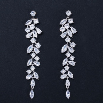 Bridal-jewelry-Cubic-Zircon-Earrings-E1242