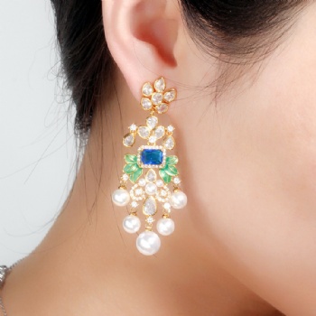 Bridal-jewelry-Cubic-Zircon-Earrings-E1243