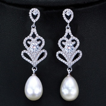 Bridal-jewelry-Cubic-Zircon-Earrings-E1248