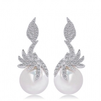 Bridal -jewelry-Cubic-Zircon-Earrings-E1263