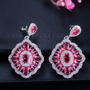 Luxury Cubic Zircon Earrings E1197