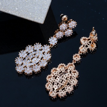 Cubic Zircon Earrings E1208