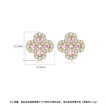 Bridal-jewelry-Cubic-Zircon-Earrings-E1353