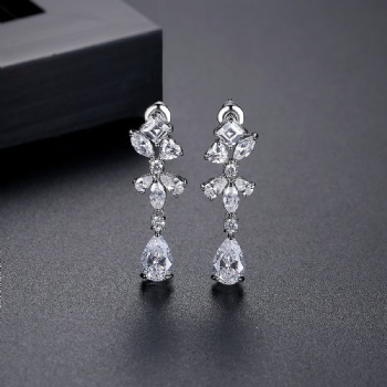 Bridal-jewelry-Cubic-Zircon-Earrings-E1358