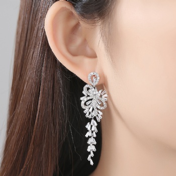 Bridal-jewelry-Cubic-Zircon-Earrings-E1372