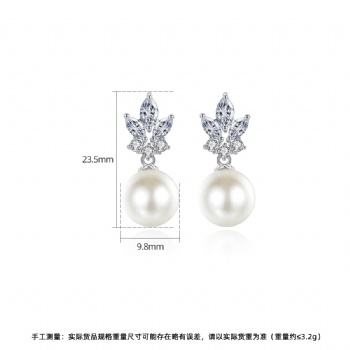 Bridal-jewelry-Cubic-Zircon-Earrings-E1345