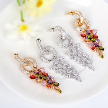 Bridal-jewelry-Cubic-Zircon-Earrings-E1385