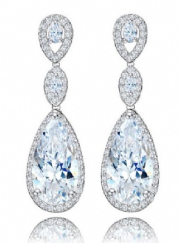 Bridal-jewelry-Cubic-Zircon-Earrings-E1392