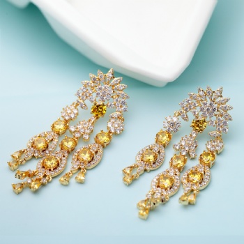 Bridal-jewelry-Cubic-Zircon-Earrings-E1349