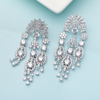 Bridal-jewelry-Cubic-Zircon-Earrings-E1349