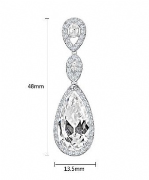 Bridal-jewelry-Cubic-Zircon-Earrings-E1392