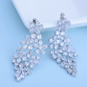 Bridal-jewelry-Cubic-Zircon-Earrings-E1402