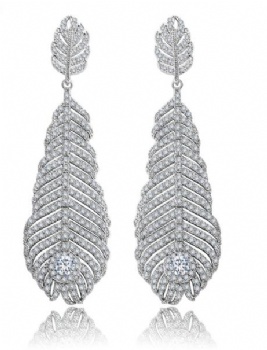 Bridal-jewelry-Cubic-Zircon-Earrings-E1406