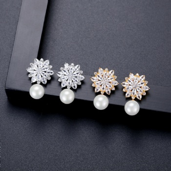 Bridal-jewelry-Cubic-Zircon-Earrings-E1411