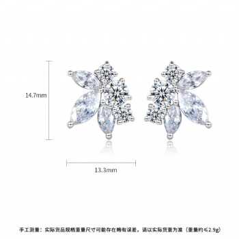 Bridal-jewelry-Cubic-Zircon-Earrings-E1416