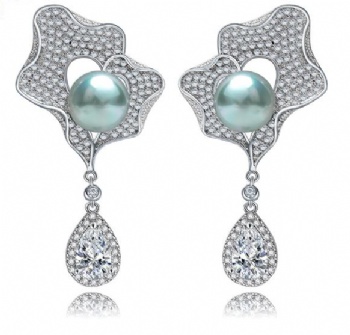 Bridal-jewelry-Cubic-Zircon-Earrings-E1426