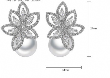 Bridal-jewelry-Cubic-Zircon-Earrings-E1431