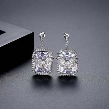 Bridal-jewelry-Cubic-Zircon-Earrings-E1438