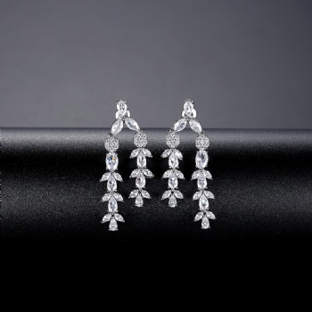 Bridal-jewelry-Cubic-Zircon-Earrings-E1442