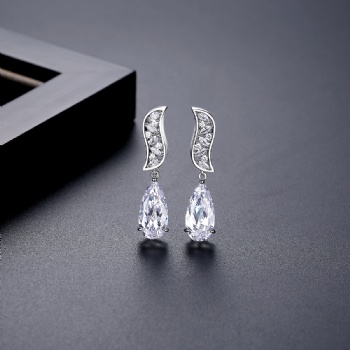 Bridal-jewelry-Cubic-Zircon-Earrings-E1443