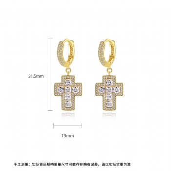 Bridal-jewelry-Cubic-Zircon-Earrings-E1446