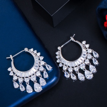 Bridal-jewelry-Cubic-Zircon-Earrings-E1321