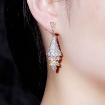 Bridal-jewelry-Cubic-Zircon-Earrings-E1311