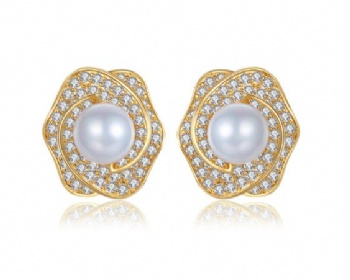 Bridal-jewelry-Cubic-Zircon-Earrings-E1331