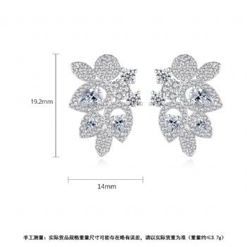 Cubic Zircon Earrings E1180