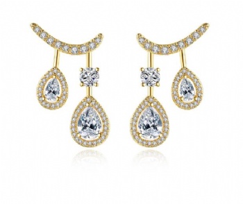 Bridal-jewelry-Cubic-Zircon-Earrings-E1335