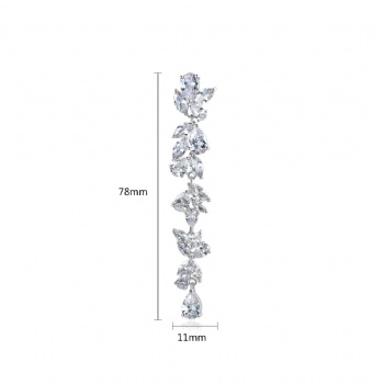 Bridal-jewelry-Cubic-Zircon-Earrings-E1337