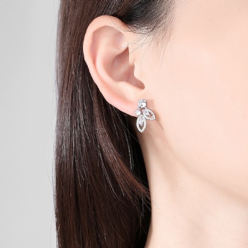 Bridal-jewelry-Cubic-Zircon-Earrings-E1340