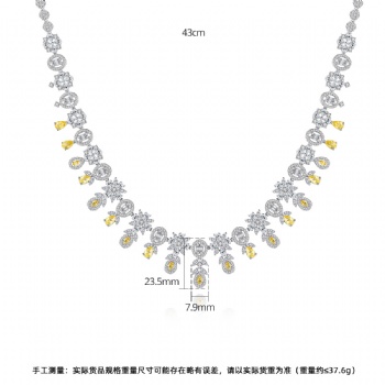 Bridal-Cubic-Zircon-Necklace-N1264