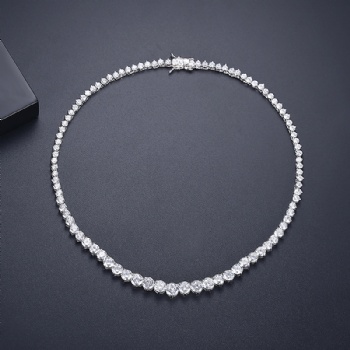 Bridal-Cubic-Zircon-Necklace-N1266