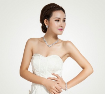 Bridal-Cubic-Zircon-Necklace-N1269