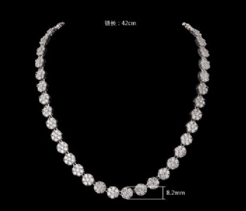 Bridal-Cubic-Zircon-Necklace-N1271