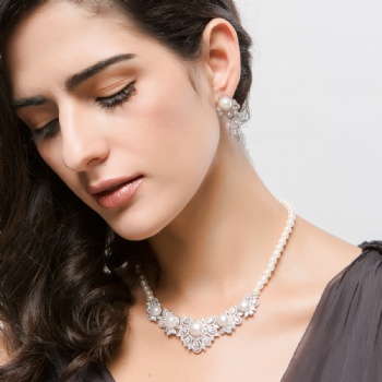 Bridal-Cubic-Zircon-Necklace-N1272