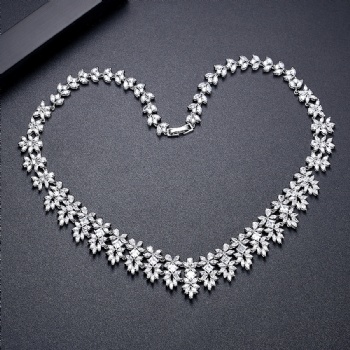 Bridal-Cubic-Zircon-Necklace-N1273