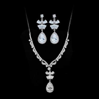 Bridal-Cubic-Zircon-Necklace-N1274