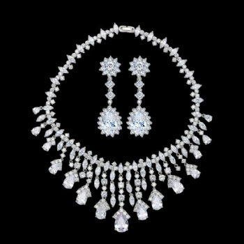 Bridal-Cubic-Zircon-Necklace-N1275