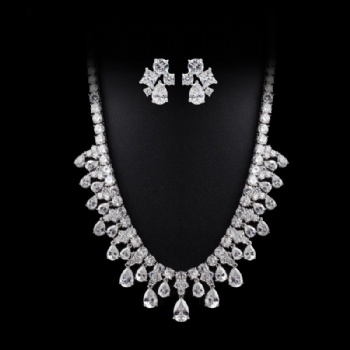 Bridal-Cubic-Zircon-Necklace-N1278