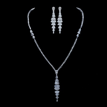 Bridal-Cubic-Zircon-Necklace-N1280