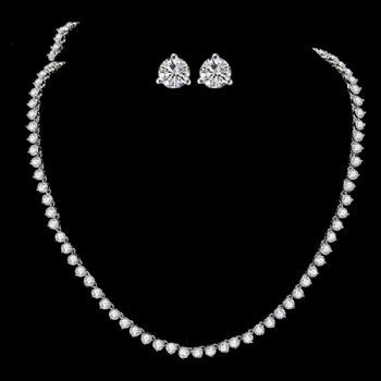 Bridal-Cubic-Zircon-Necklace-N1281