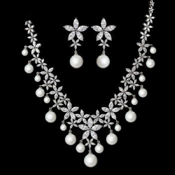 Bridal-Cubic-Zircon-Necklace-N1282