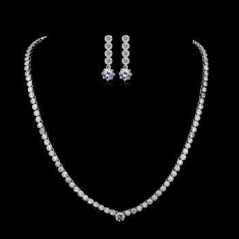 Bridal-Cubic-Zircon-Necklace-N1283