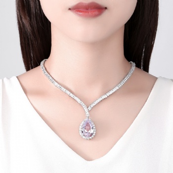 Bridal-Cubic-Zircon-Necklace-N1286